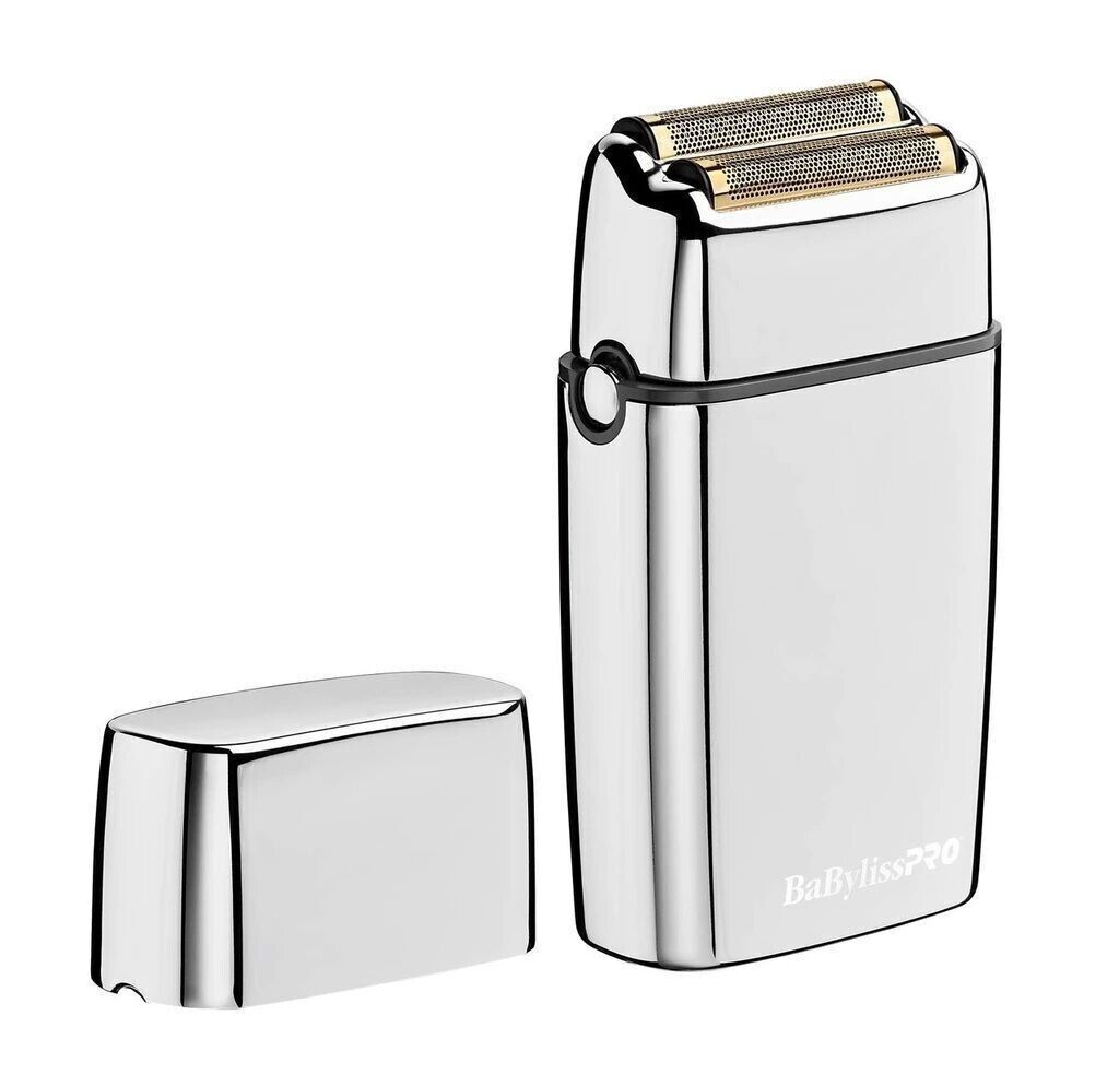 BabylissPRO FoilFX02 Metal Double Foil FX02 Hair Shaver Babyliss FXFS2 SILVER