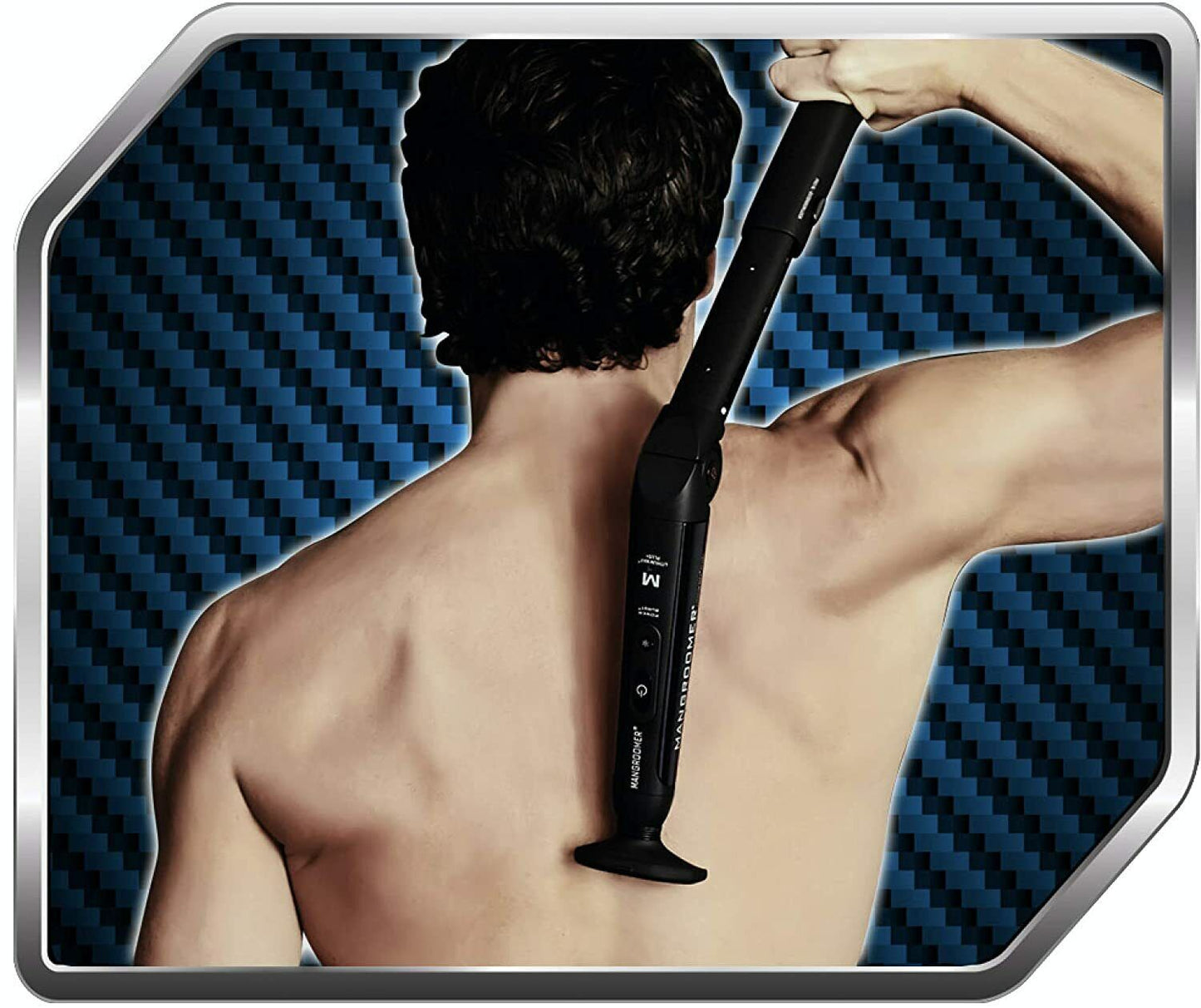 Mangroomer Lithium Max Plus+ WIDE HEAD Back Shaver - Shock Absorber Power Burst