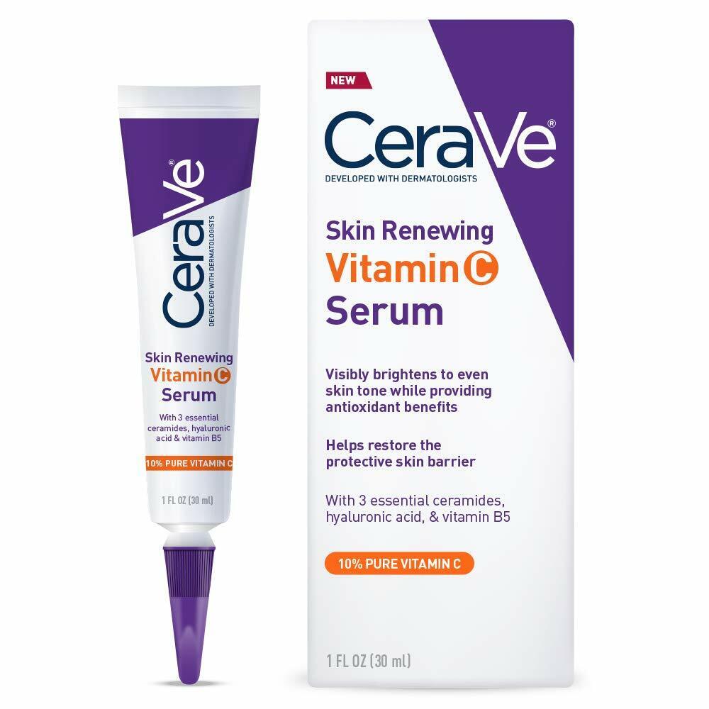 CERAVE SKIN RENEWING VITAMIN C & HYALURONIC ACID SERUM 30ML - FREE EXPRESS POST!