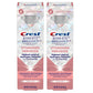Crest 2x85g 3D White Brilliance 4% Hydrogen Peroxide Teeth Whitening Toothpaste