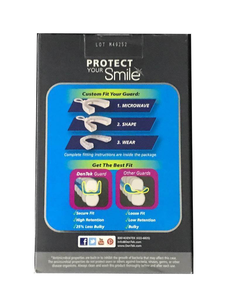 DENTEK MAXIMUM PROTECTION DENTAL GUARD FOR TEETH GRINDING BRUXISM - FREE EXPRESS