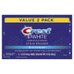 Crest 2x99g Pack 3D White Stain Eraser Teeth Whitening Toothpaste Icy Clean Mint