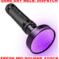 KOBRA UV Black Light Flashlight 100 LED 18W Dog/Cat Urine MELB STOCK - BRAND NEW