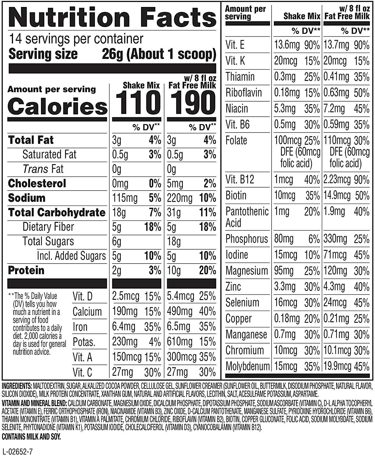 SlimFast Meal Replacement WEIGHT LOSS Creamy Chocolate 364g BBD 02/07 QUICK SALE