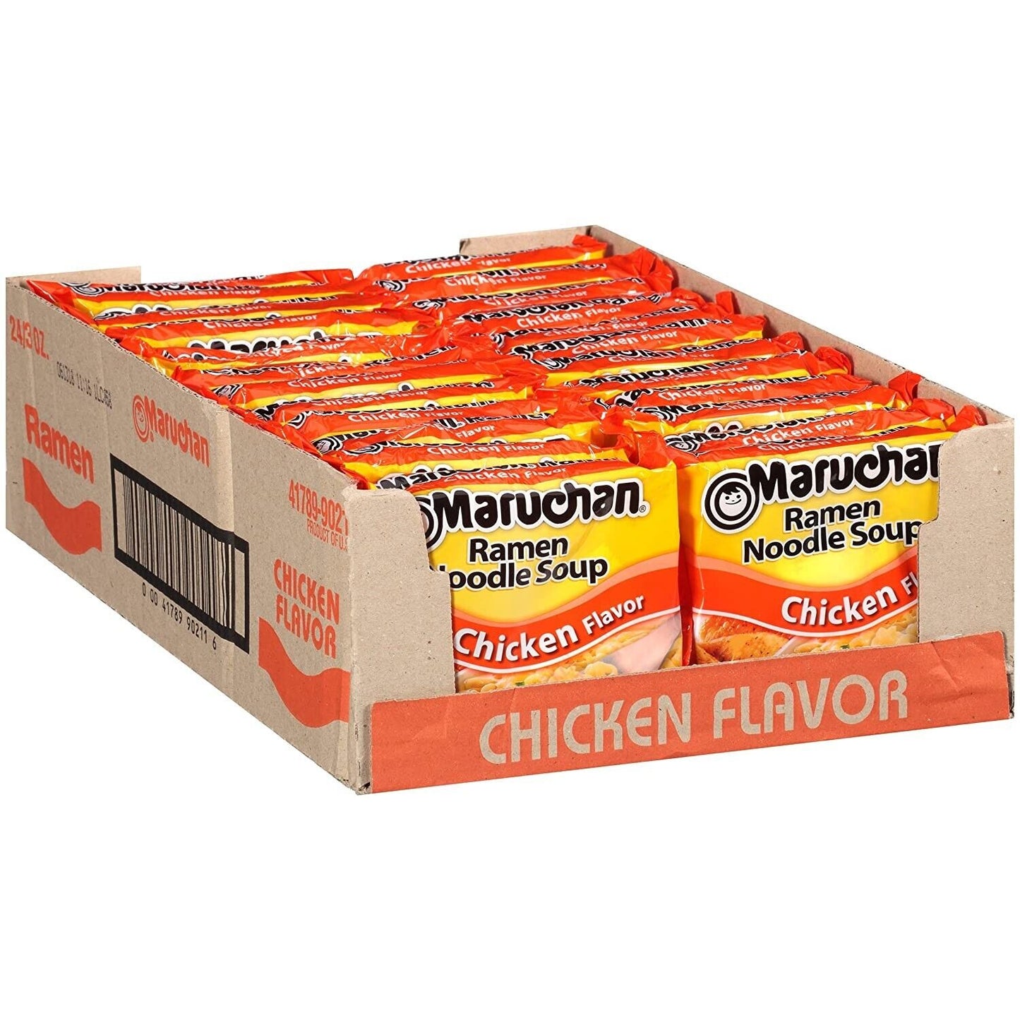 Maruchan Ramen Instant Noodles Soup - Chicken Flavour - 1 Box (24 Packets x 85g)