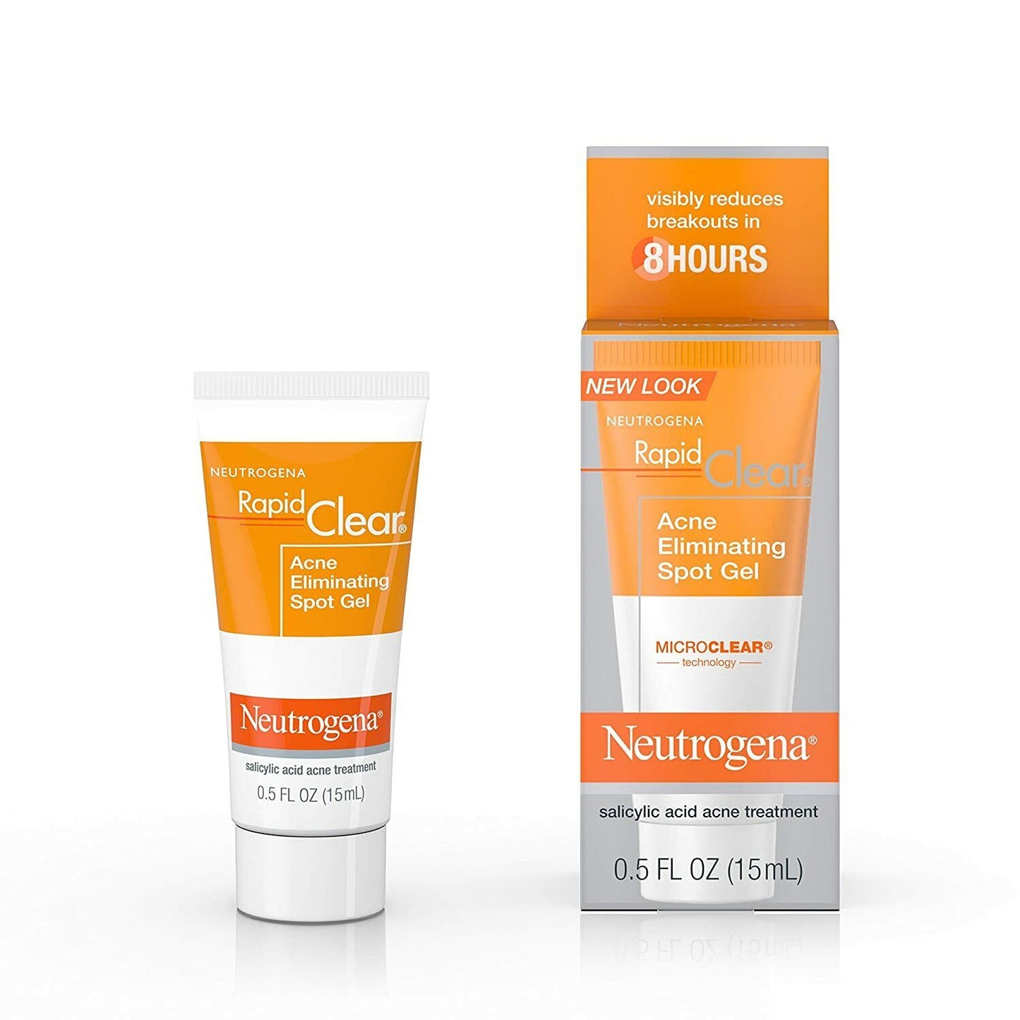 Neutrogena Rapid Clear 2% Salicylic Acid Acne Spot Treatment Witch Hazel 15mL