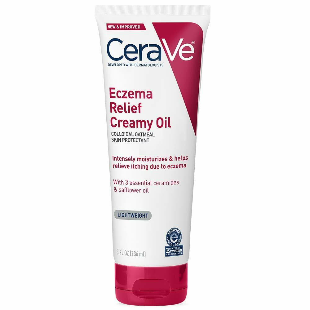 CeraVe Eczema Creamy Oil Moisturizer for Extra Dry Itchy Skin 236 mL - BRAND NEW