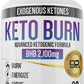 KETO BURN BHB Diet Pills 2100mg 90 Caps ADVANCED WEIGHT LOSS KETOGENIC FORMULA