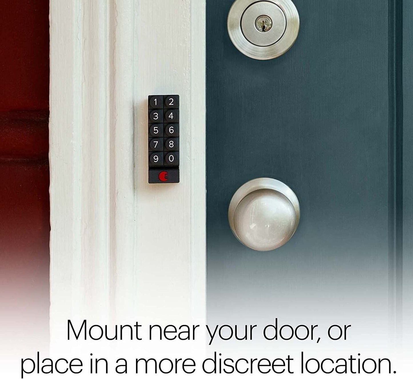 August Wi-Fi Smart Lock & Keypad Bundle 4th Gen Keyless Door Built-In WIFI BLACK