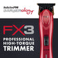 BabylissPRO FX3 Titanium Lithium High-Torque Hair Trimmer Babyliss PRO FXX3T RED