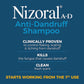 Nizoral A-D Anti-Dandruff Shampoo 1% - Seborrheic Dermatitis Treatment 125mL NEW