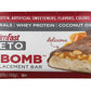 SlimFast Keto Fat Bomb Meal Replacement Bar - 5 x 48g Nutty Caramel & Nougat