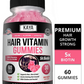 HAIR VITAMIN GUMMIES 5000mcg Biotin HAIR GROWTH FORUMLA 60 Caps - FREE EXPRESS