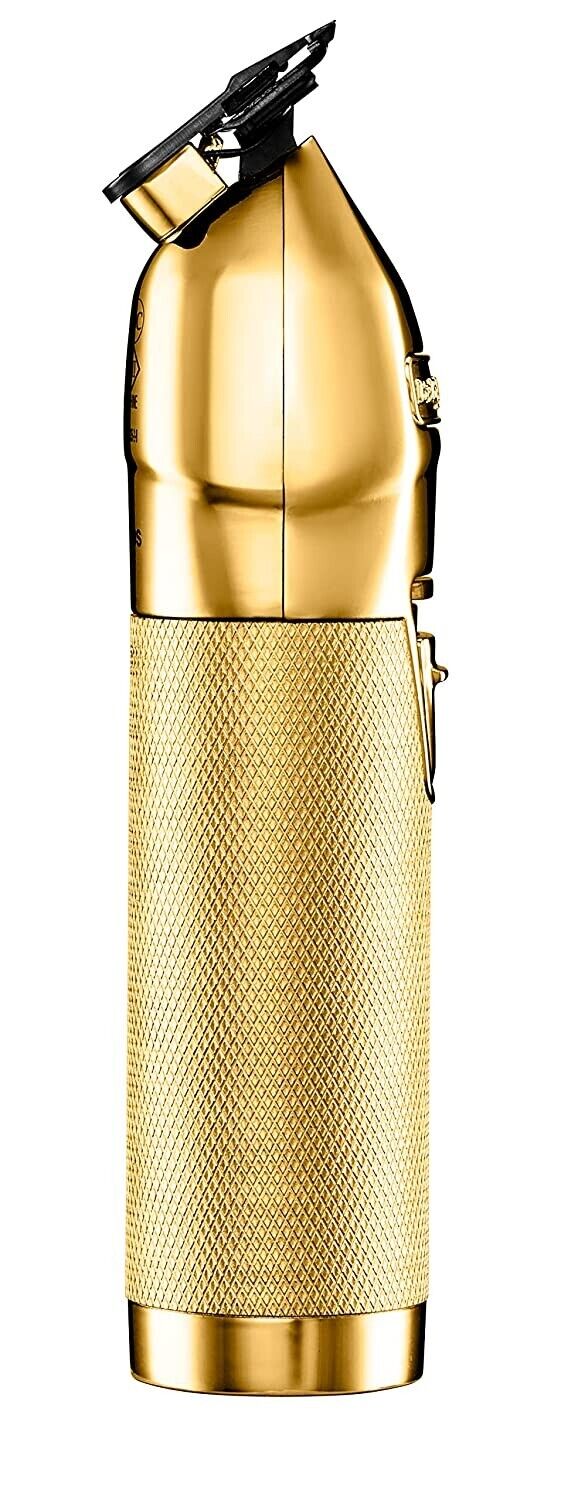 BabylissPRO GOLDFX Collection Lithium Outliner Trimmer + Double Foil Shaver GOLD