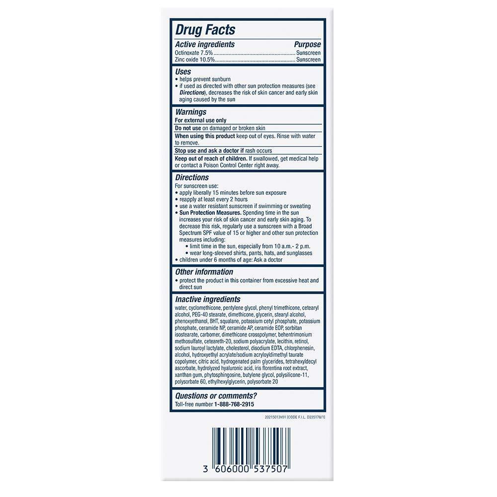 CERAVE SKIN RENEWING DAY CREAM ANTI AGING with RETINOL + SUNSCREEN SPF30 50g NEW