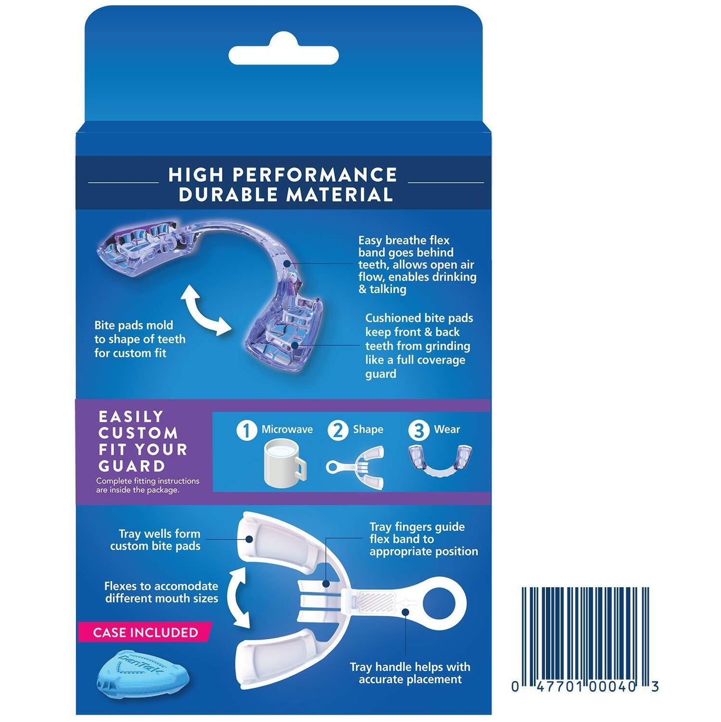 DENTEK ULTIMATE DENTAL GUARD - PROTECTION FOR NIGHT TEETH GRINDING BRUXISM NEW