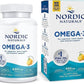 NORDIC NATURALS Omega-3 690mg EPA & DHA Fish Oil - Lemon Flavour - 60 Soft Gels