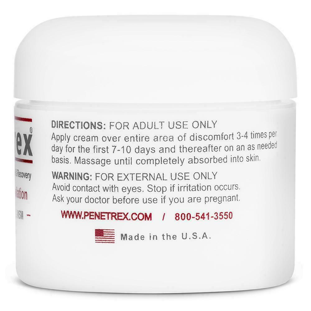 PENETREX PAIN RELIEF CREAM Inflammation Sports Sore Muscles Aches Arthritis NEW
