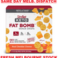 SlimFast Keto Fat Bomb Snack Crisps Chips - 6 Packs x 14g Real Cheddar Cheese