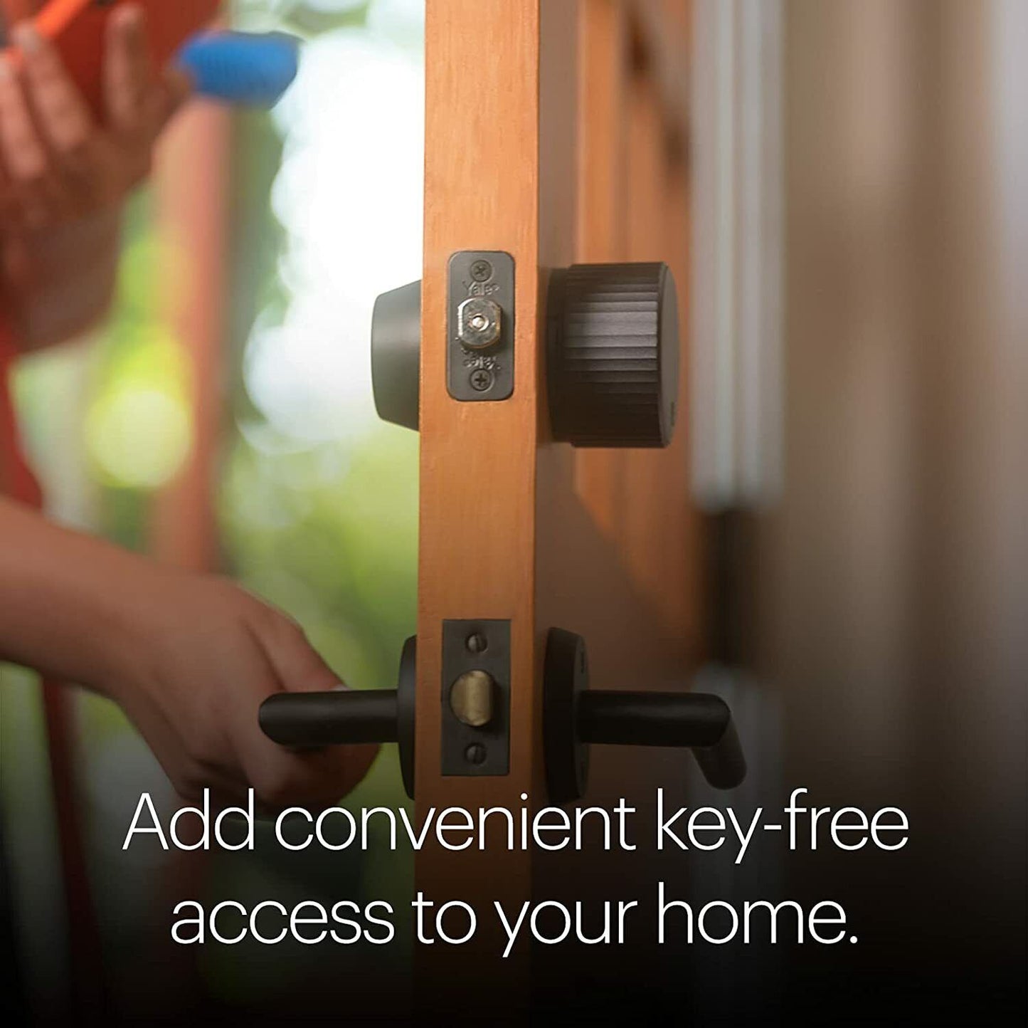 August Wi-Fi Smart Lock 4th Gen App Connect Keyless Door Built-In WIFI BLACK NEW