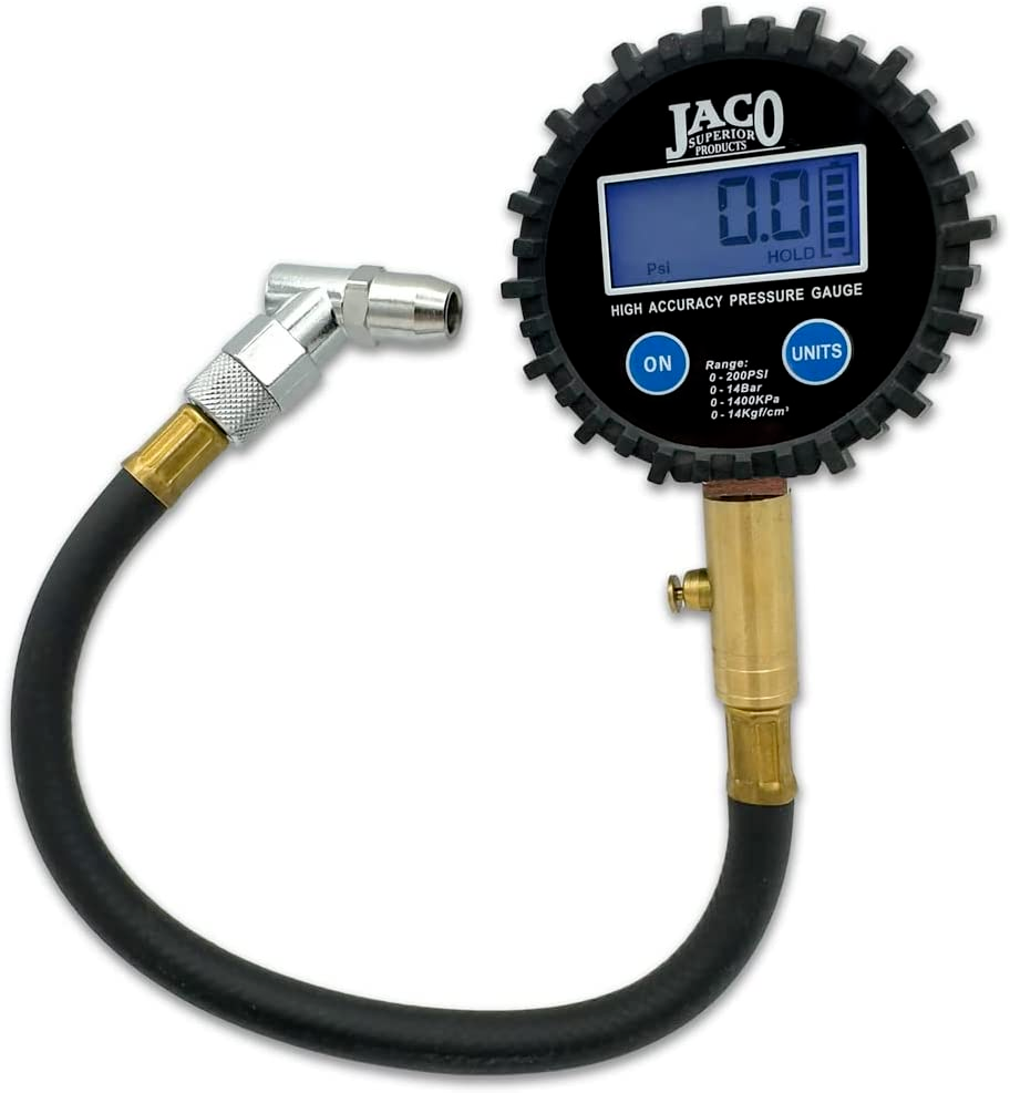 JACO ElitePro Digital Tire Pressure Gauge - 200 PSI - BRAND NEW FRESH MELB STOCK