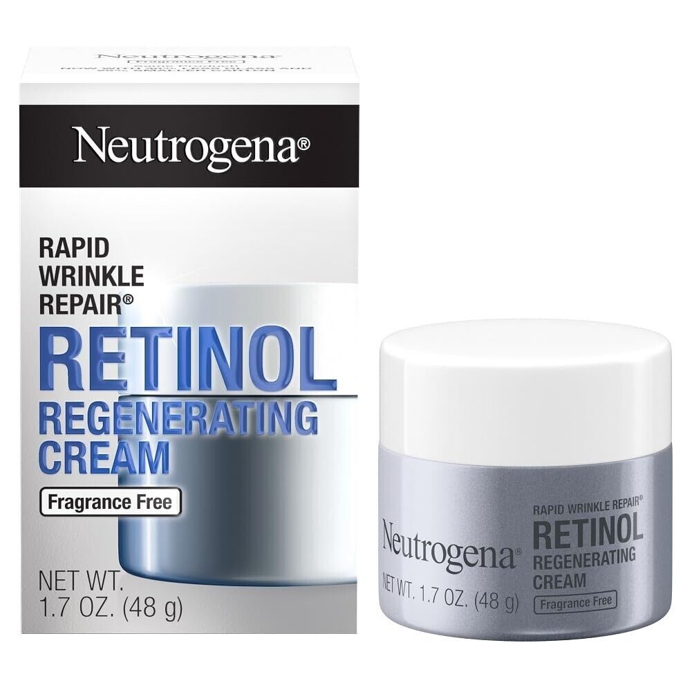 Neutrogena Rapid Wrinkle Repair Retinol Regenerating Cream FRAGRANCE FREE - 48g