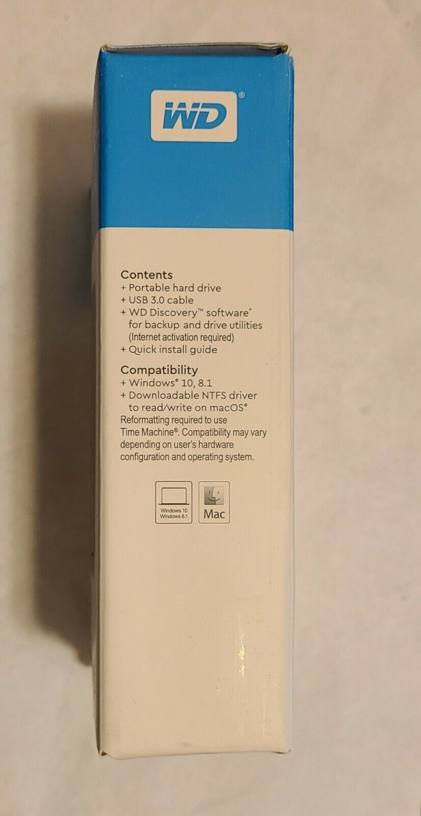 Western Digital WD EasyStore 5TB USB 3.0 External Hard Drive Portable HDD BLACK
