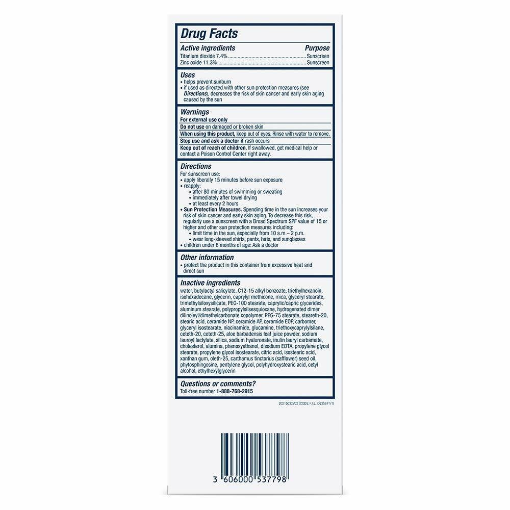 CeraVe Baby Hydrating Mineral Sunscreen SPF45 Lightweight Lotion 99 mL BRAND NEW