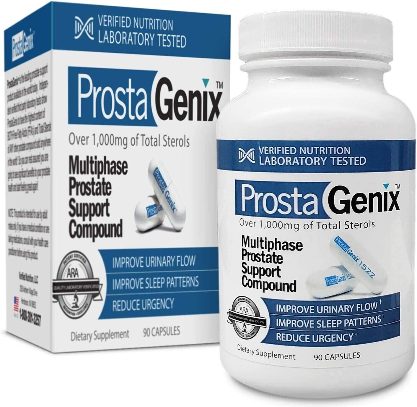 ProstaGenix Advanced Formula 90 Capsules Comprehensive Blend - FREE EXPRESS POST