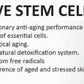 STEM CELL SERUM Anti Aging Real Stem Cell Cultures Matrixyl 3000 Hyaluronic Acid