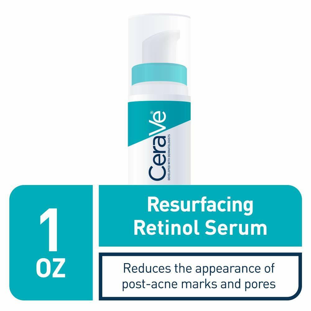 CeraVe - Resurfacing Retinol Face Serum - Post-Acne Marks Skin Care - 30 mL NEW