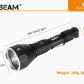 AceBeam W30 2.4km Ultra-Throw Distance White Laser LEP Torch Flashlight 6500K