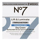 No7 LIFT & LUMINATE Triple Action DAY CREAM Sunscreen SPF 30 FRAGRANCE FREE 50mL
