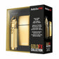 BabylissPRO GOLDFX Collection Lithium Outliner Trimmer + Double Foil Shaver GOLD