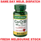 NATURE'S BOUNTY CoQ10 100mg + L-Carnitine 20mg Support Heart Health 60 Soft Gels