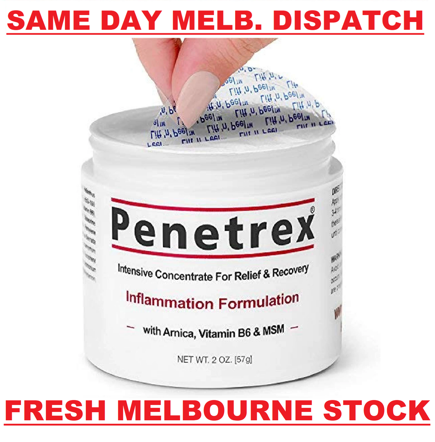 PENETREX PAIN RELIEF CREAM Inflammation Sports Sore Muscles Aches Arthritis NEW