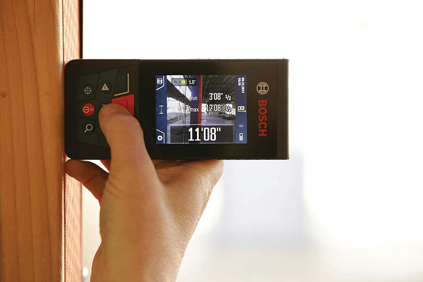 BOSCH Blaze GLM400C 400ft 120m LASER DISTANCE MEASURER Digital Viewfinder Camera