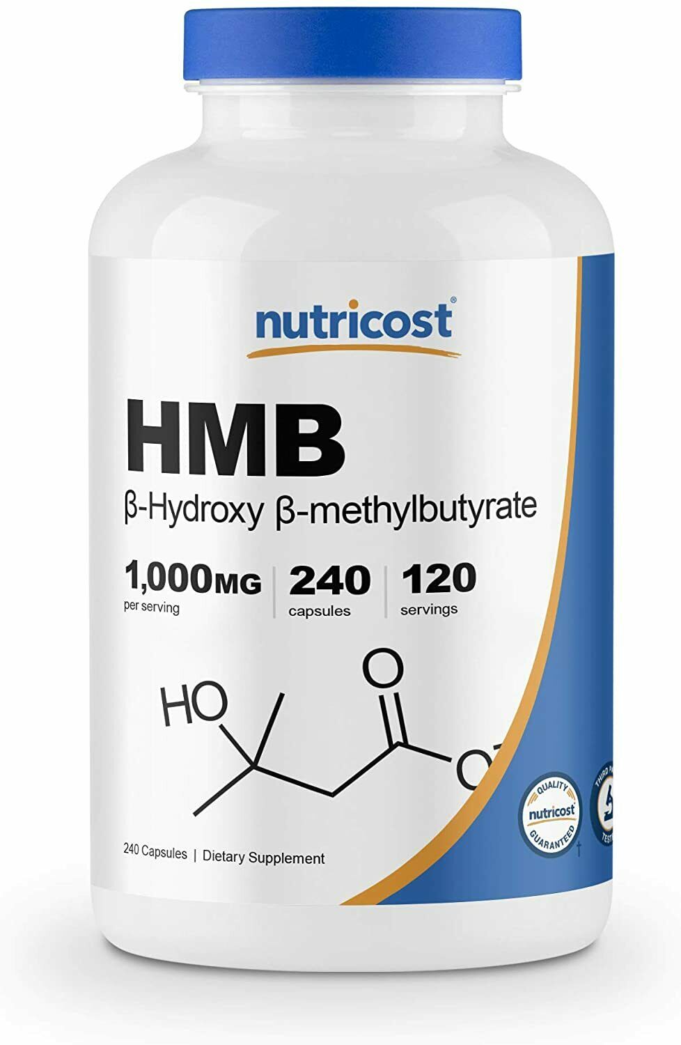 Nutricost HMB 1000mg 120 or 240 Caps MEGA VALUE Pack PREMIUM Quality MELB STOCK