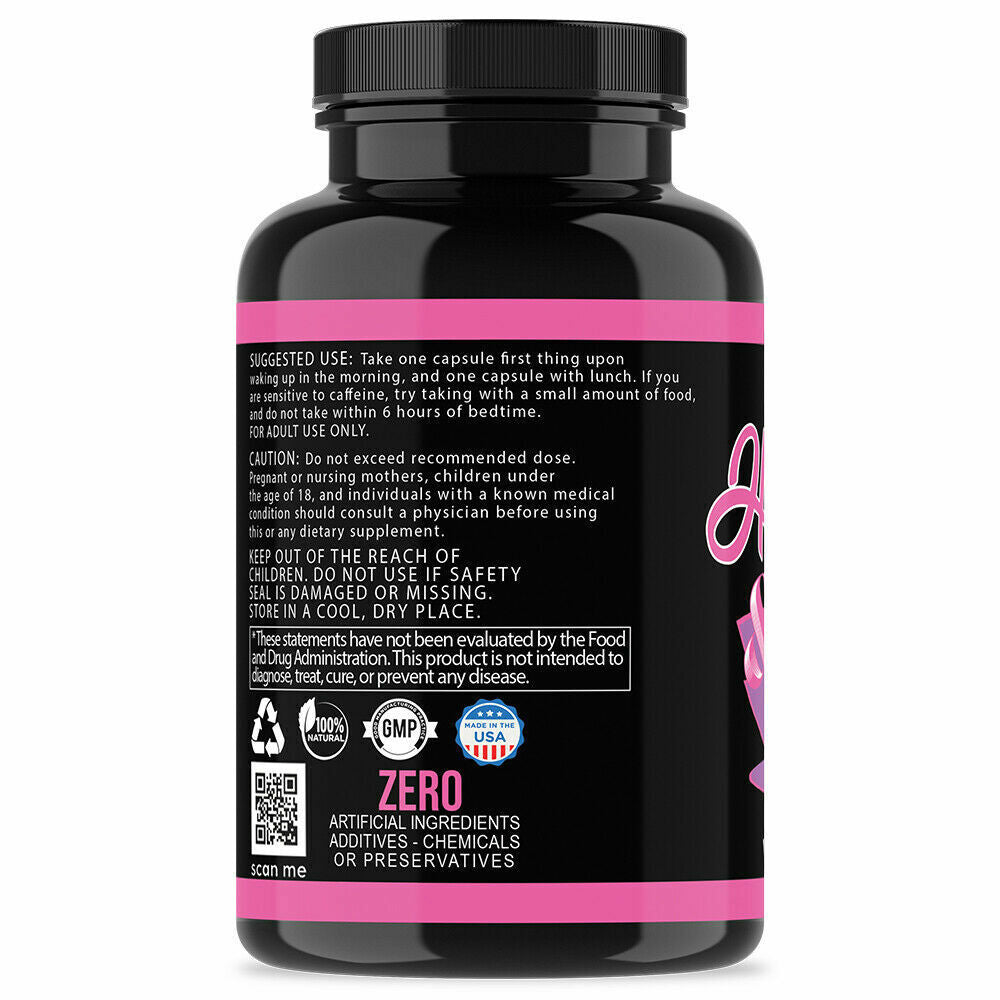 Women Hot and Skinny Thermogenic Fat Burner Supplements Weight Loss that WORKS