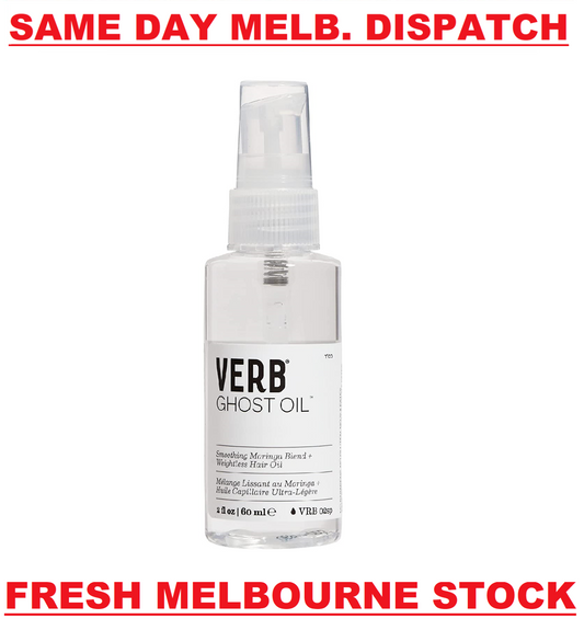 VERB Ghost Oil - Revitalizing Hair Treatment with Moringa & Argan Oil 60mL NEW