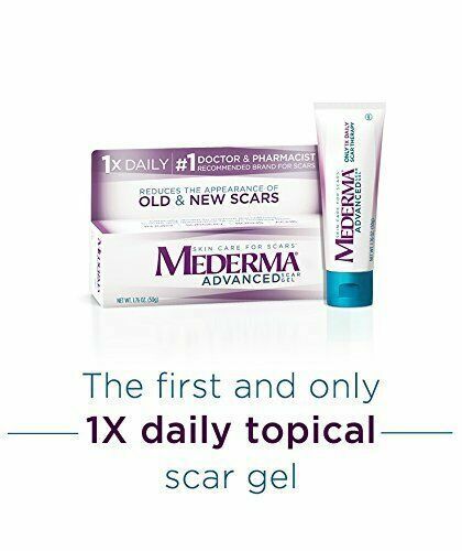 MEDERMA Advanced Scar Gel Cream Treatment 50g Skin Care Old & New Scars