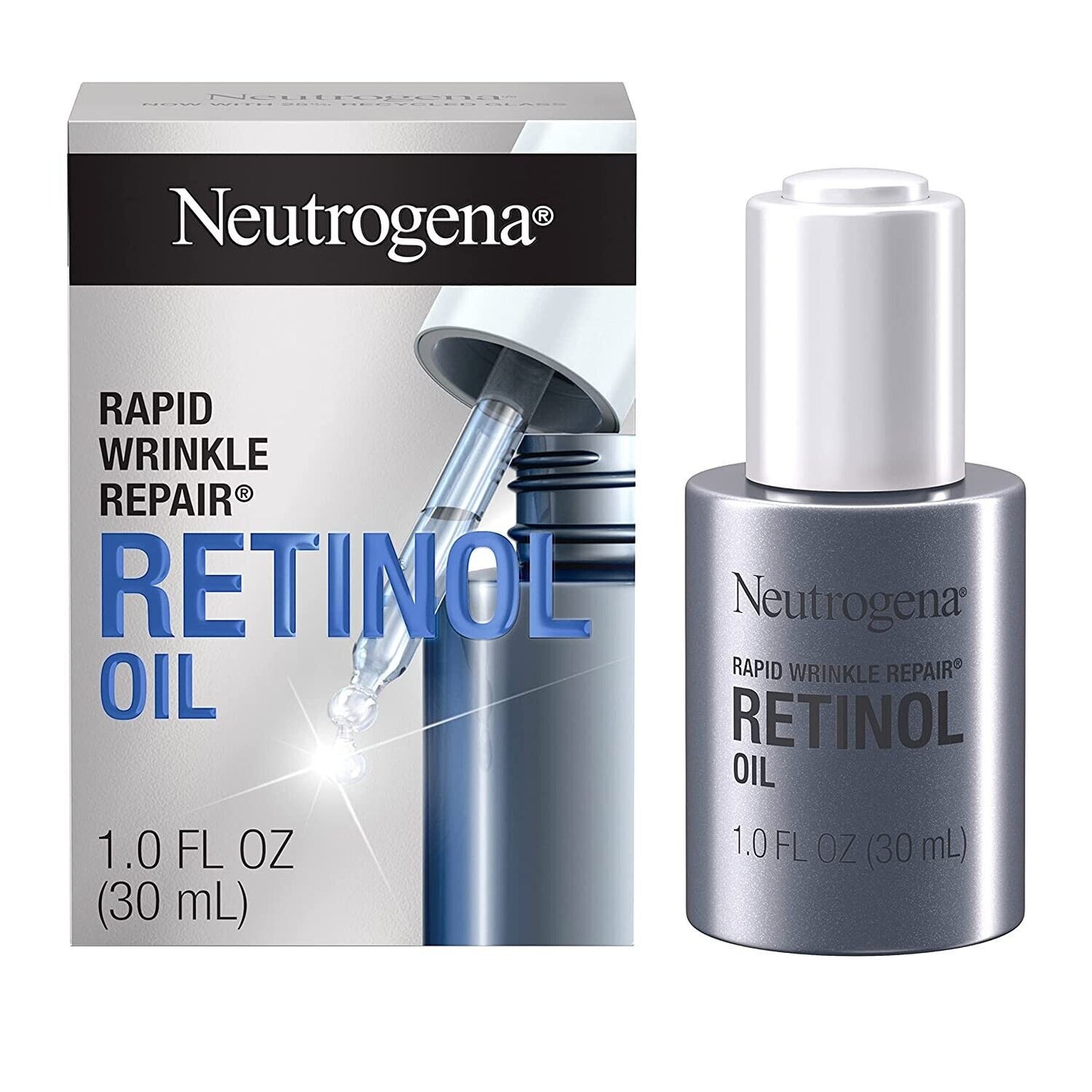 Neutrogena Rapid Wrinkle Repair Retinol Oil Deep Wrinkles Anti-Aging Serum 30mL