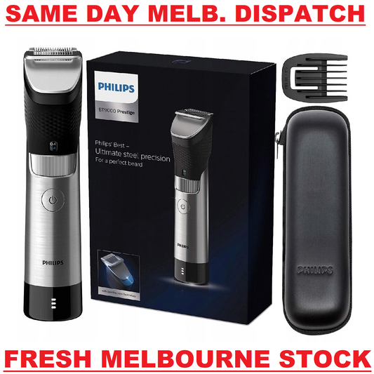 Philips Norelco BT9000 Prestige Men's Precision Beard & Hair Trimmer BT9810/40